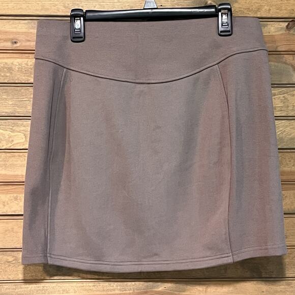 Lululemon Scuba HR Mini Skirt Light Brown Size XL Above Knee NWT Athleisure - Picture 4 of 7